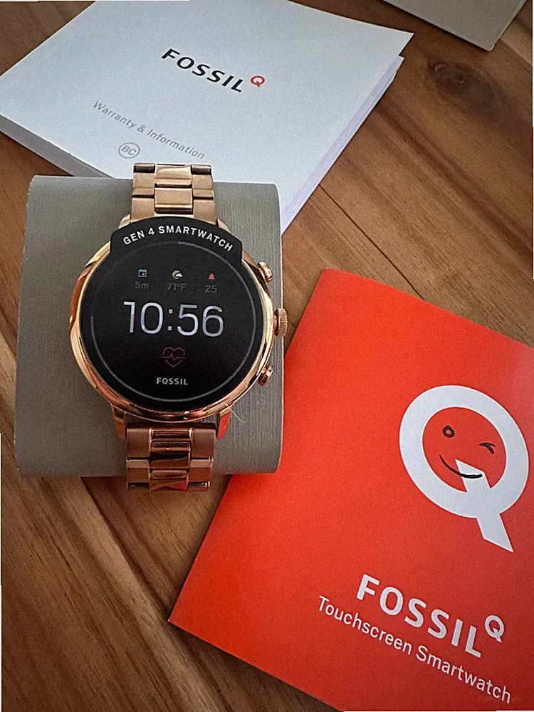 Fossil Q Explorist HR Gen 4 Smartwatch Roségold Edelstahl Wear OS OVP