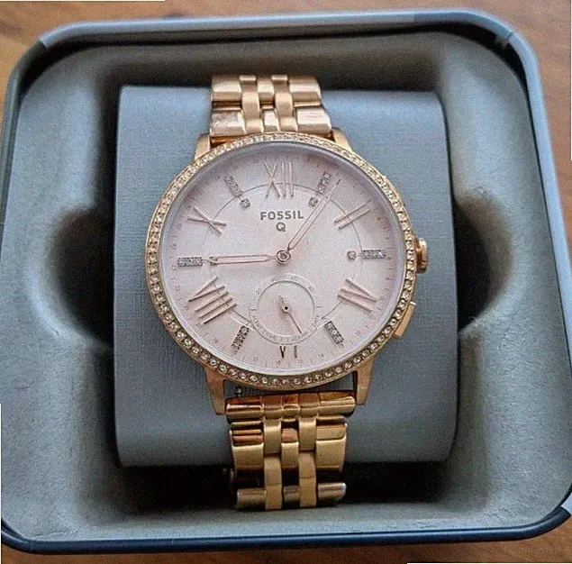 Fossil Q Gazer Hybrid-Smartwatch, Damen, .mit Wechsel Armbänder