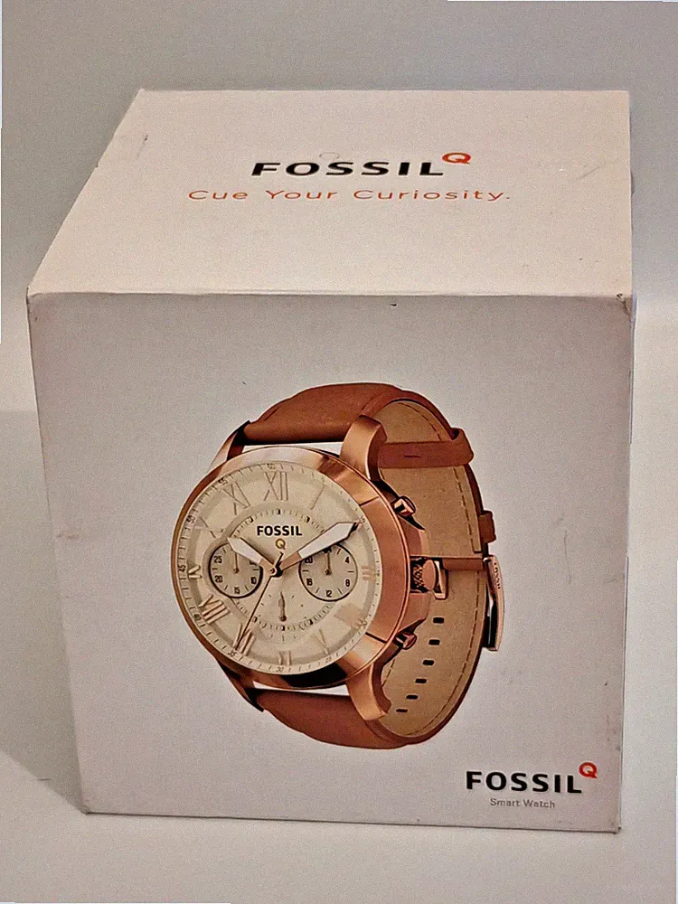 FOSSIL Q HYBRID SMARTWATCH ROSEGOLD DESIGNER LUXUS SPORT-UHR/WATCH LÄUFT NEU OVP