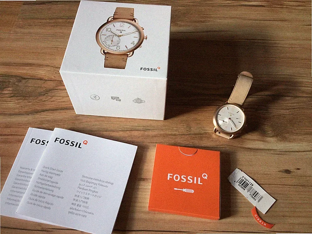 Fossil Q Tailor Uhr, Armbanduhr, Smartwatch, Damenuhr FTW1129 mit Funktionen OVP