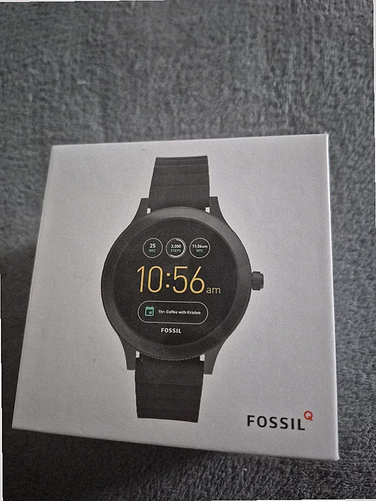 Fossil Q Venture Gen3 Smartwatch, Schwarz, Damen OHNE LADEKABEL