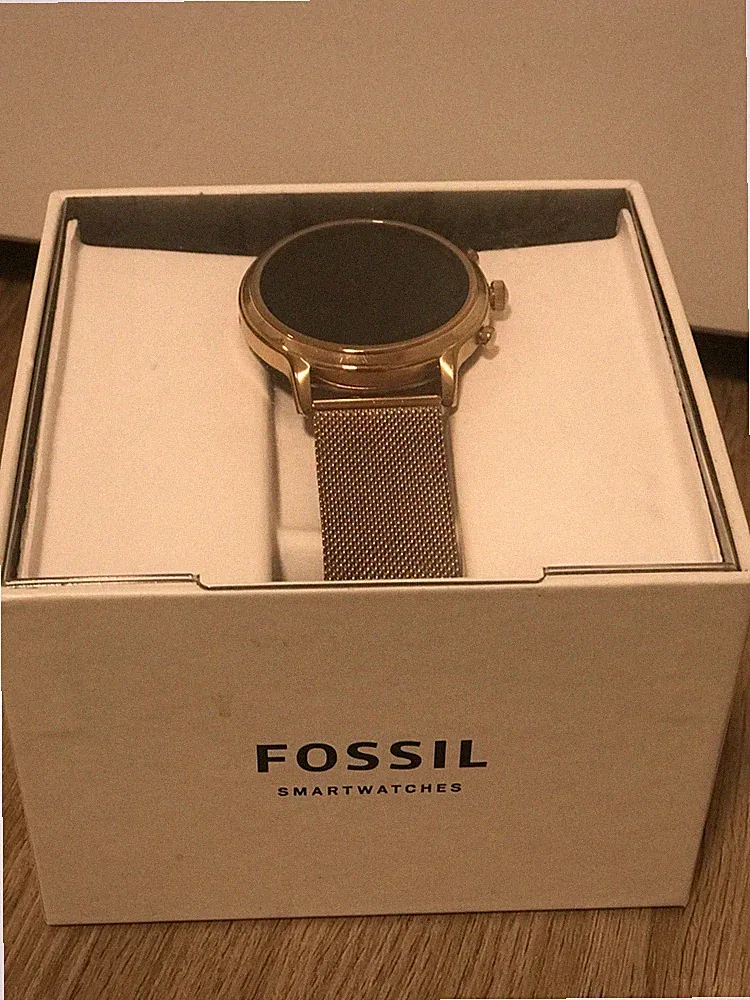 Fossil Smart Watch Gen 6 Damen Roségold Smartwatch Edelstahl