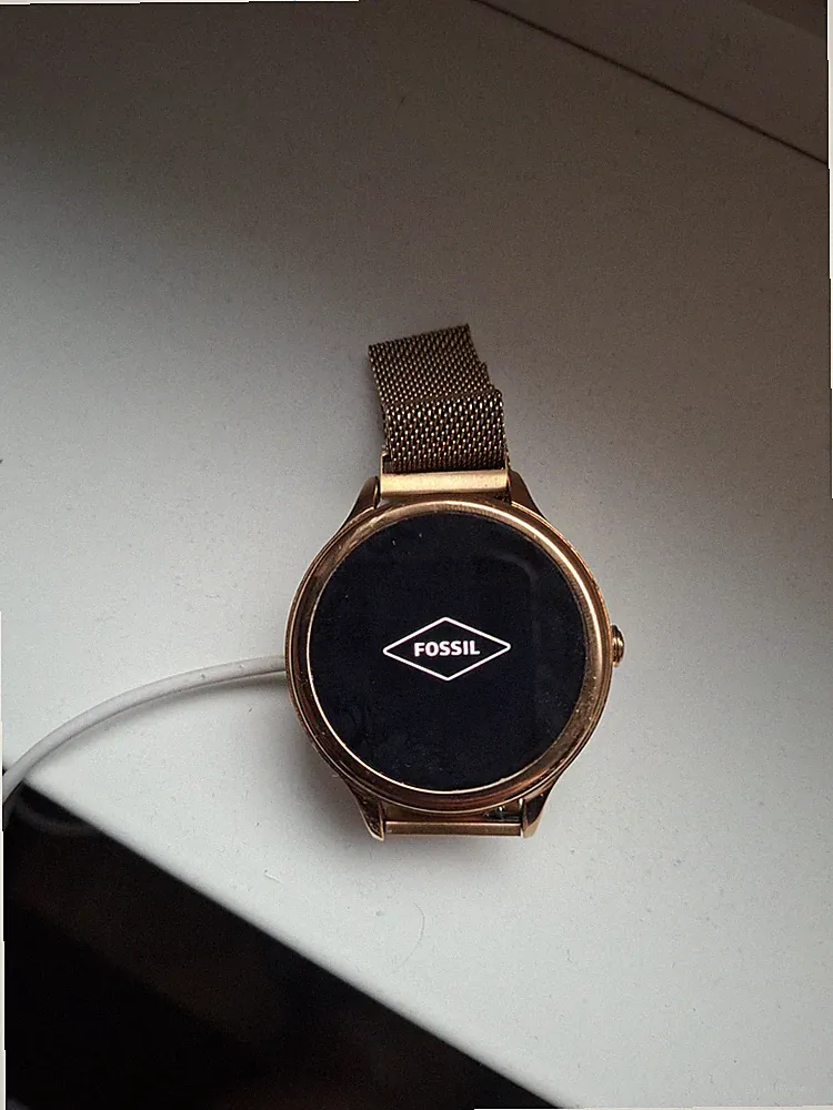 Fossil Smartwatch Damen Roségold Google WearOs.