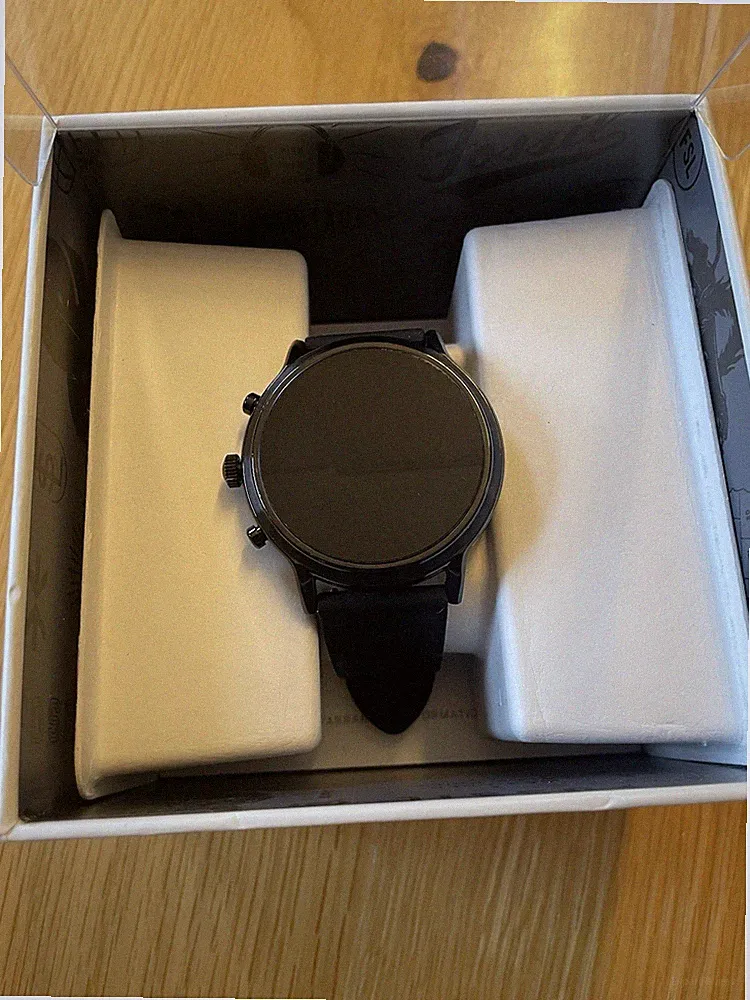 Fossil Smartwatch FTW4025 Herren Damen Edelstahl Wear OS Google Bluetooth