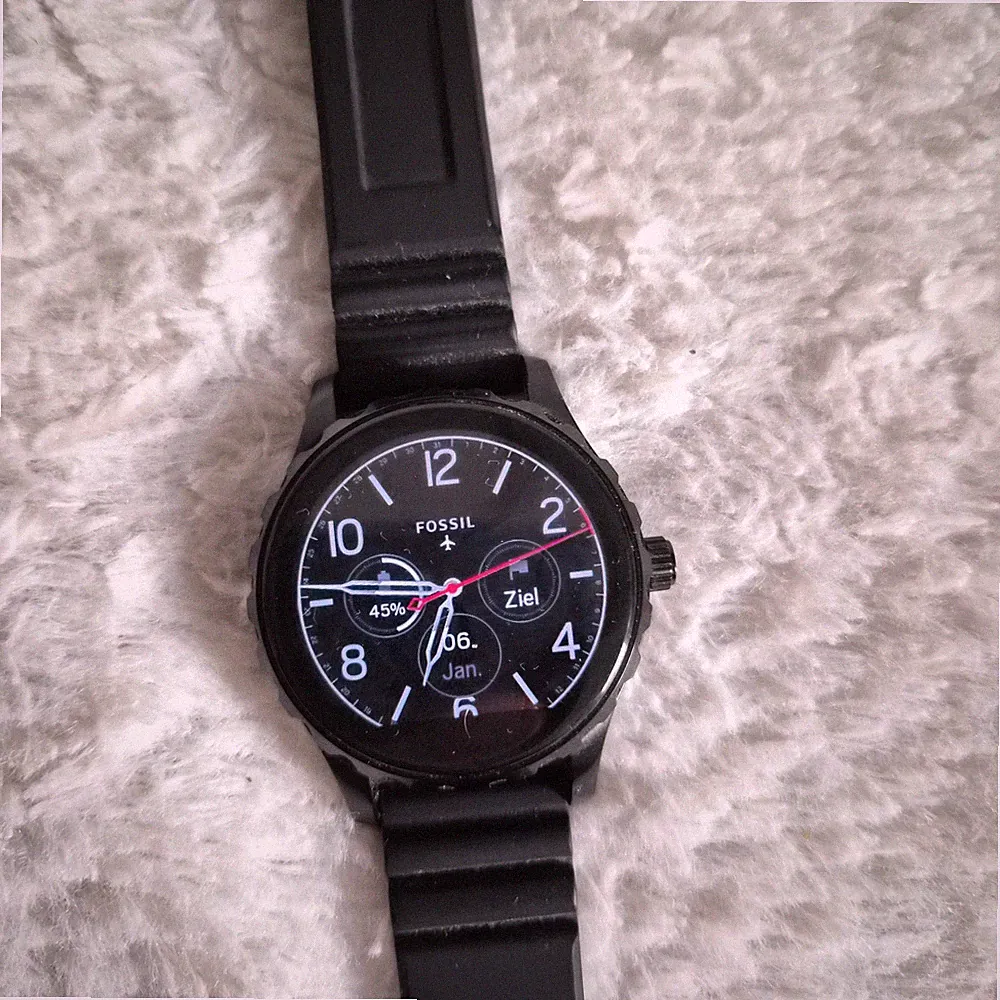 Fossil Smartwatch Q Marshal schwarz