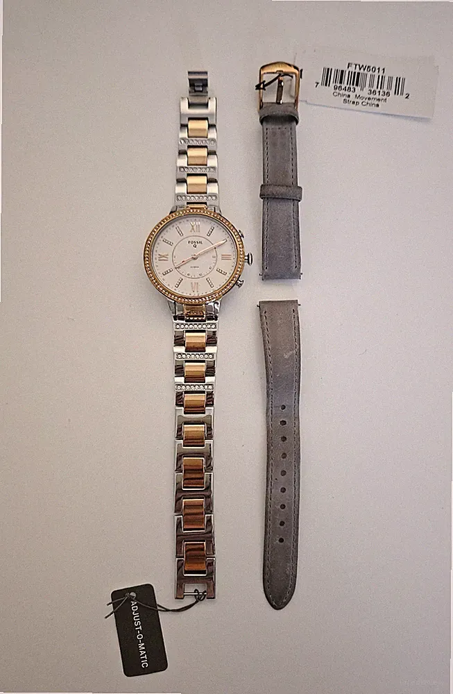 FOSSIL Uhr Virginia Armbanduhr Uhr * Smartwatch * Quarz * Roségold/Silber