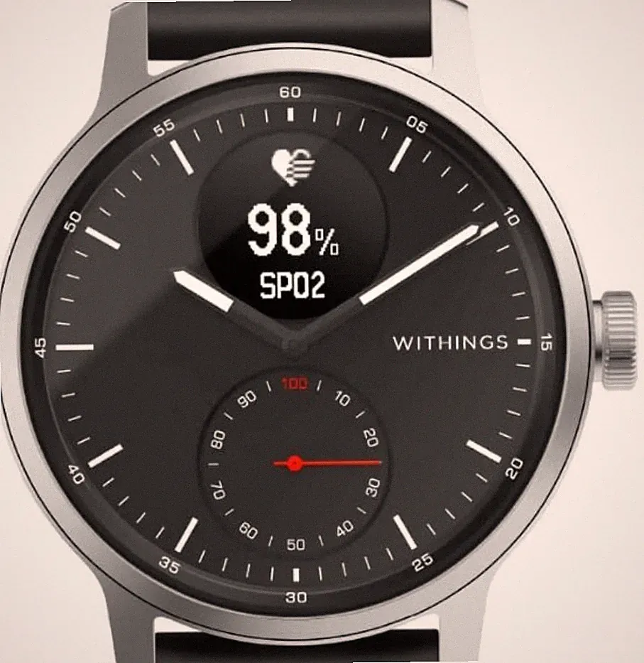 FRANZÖSISCHE WITHINGS SCANWATCH wie SMARTWATCH TOP ZUSTAND