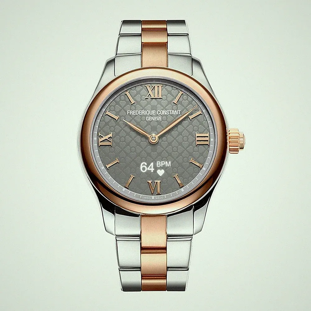 Frederique Constant Hybrid Manufacture - Rosegold/Silber - Luxus Smartwatch
