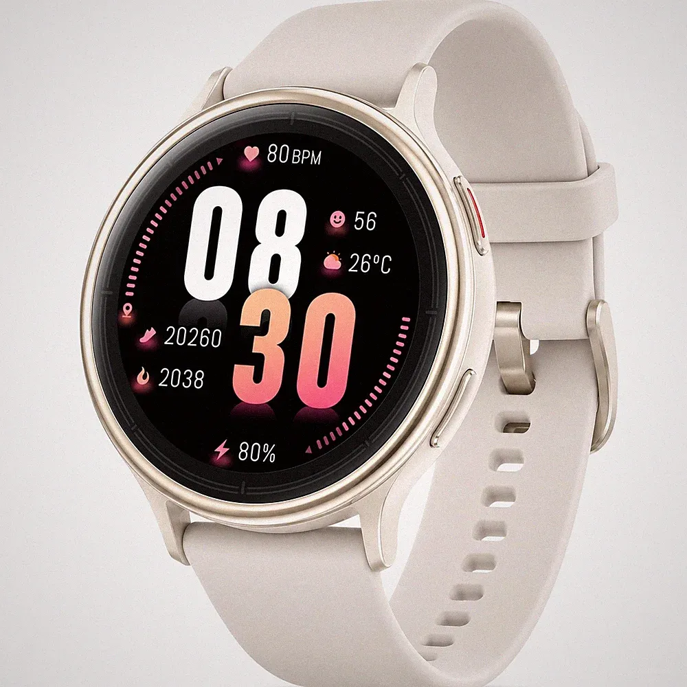 Für (Antworten/Machen), 1,65" HD Fitness Tracker mit Herzfrequenz/SpO2/Schlafmonitor...