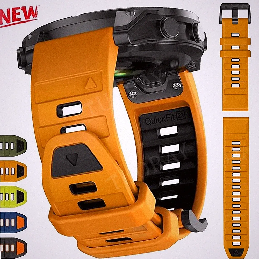 Für Garmin Fenix 9 / 9 Pro 47mm 51mm Smartwatch Sport Nylon Quick Fit Armband