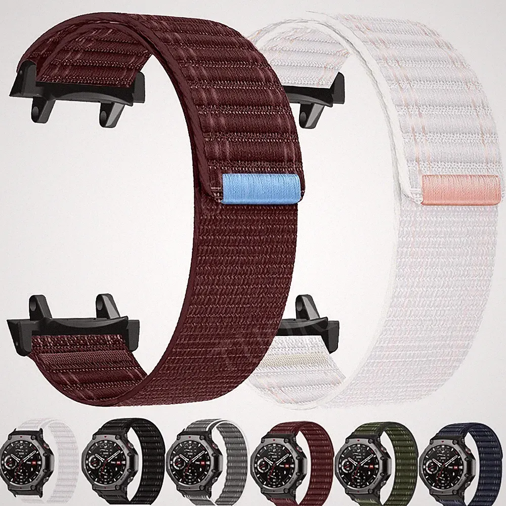 Für Huami Amazfit T-Rex 3 Nylon Sport Uhrenarmband Smartwatch Ersatz Armband NEU