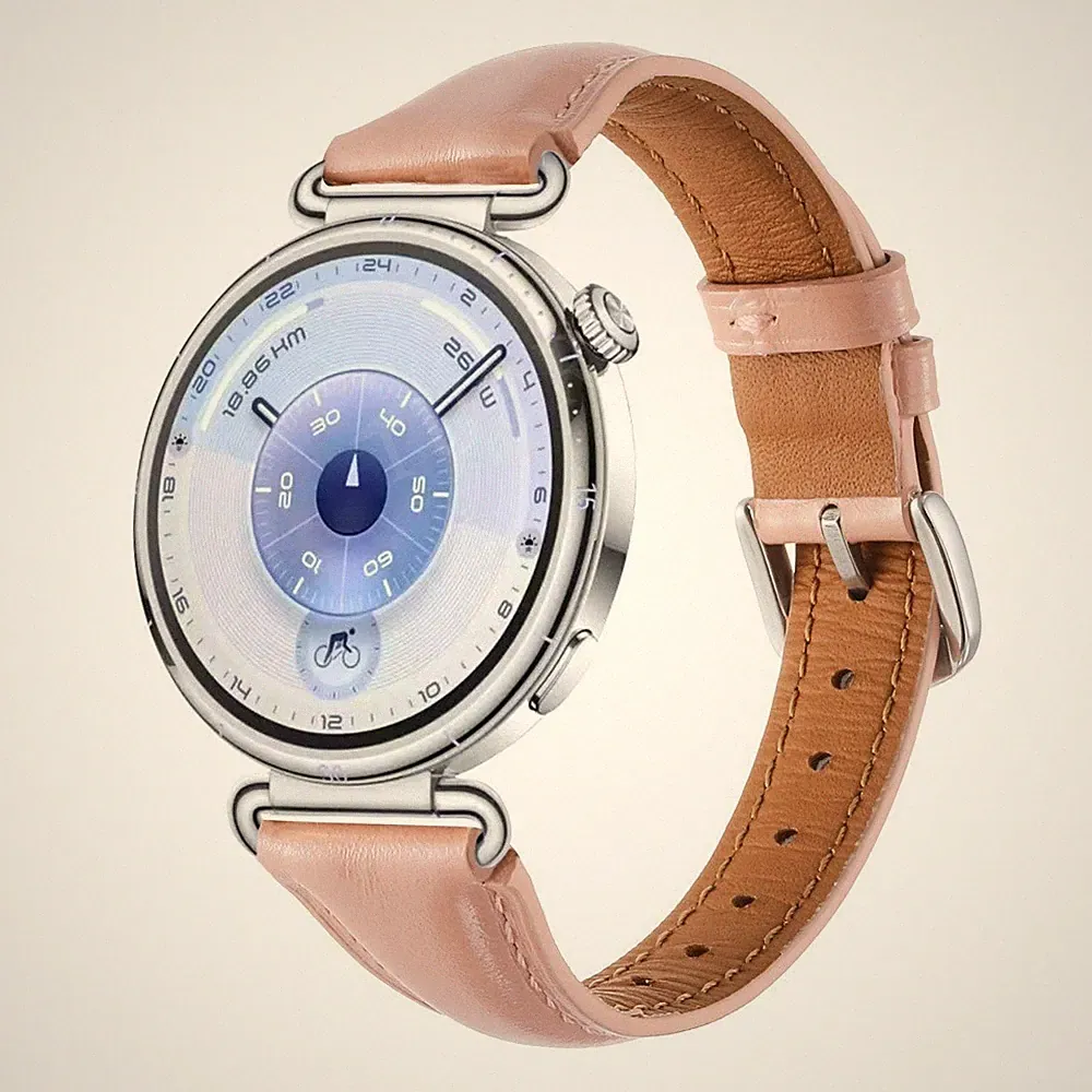 Für Huawei Watch 5 42mm GT 6 5 4 41mm GT 5 Pro 42mm Leder Armband Uhrenarmband