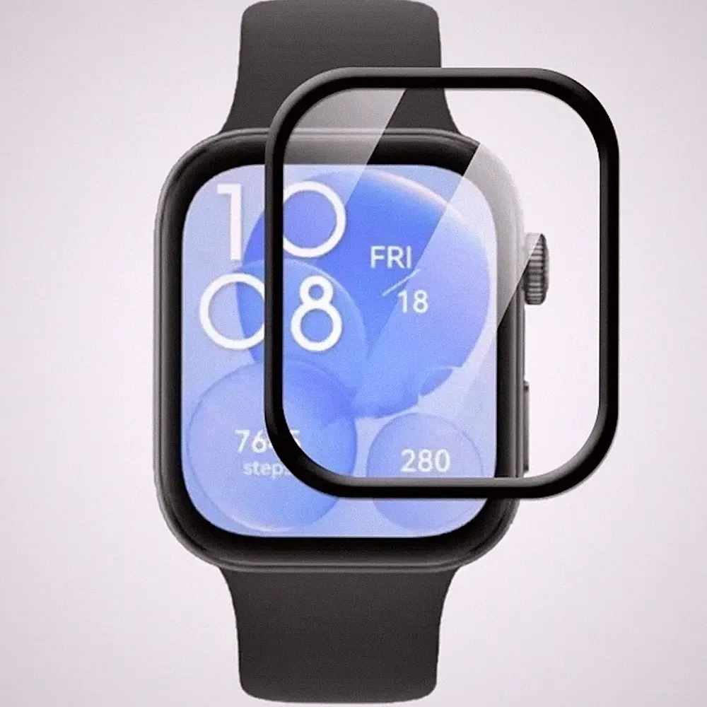 Für Huawei Watch D2 Plexiglas Display HD Full Schutz Folie Flexibel Transparent