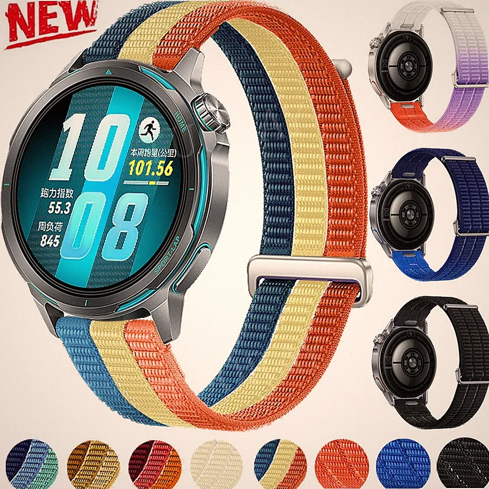 Für Huawei Watch GT 6 5 Pro GT4 3 2 2e Watch 5 4 46mm Smartwatch Nylon Armband