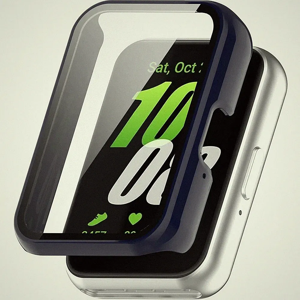 Für Samsung Galaxy Fit 3 Smart Watch Hülle Hartglas Displayschutz Cover