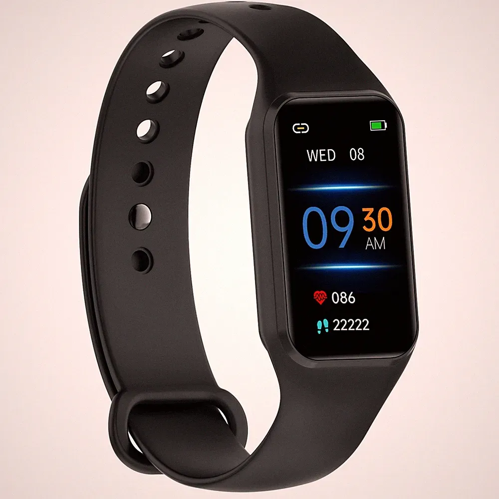 Für Samsung Xiaomi Smartwatch Armbanduhr Schrittzähler Fitness-Track HerrenDamen