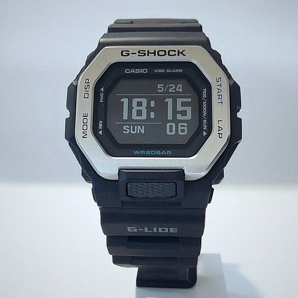 G-Shock G-Lide GBX-100-1JF Smartwatch MIP LCD Tidal Graph aus Japan