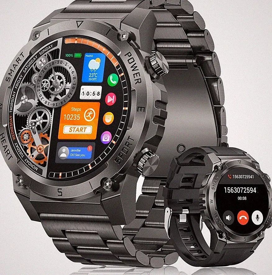 🌟 G55 Smartwatch (Modell K35) – Ihr smarter Allrounder für Alltag & Fitness 🌟