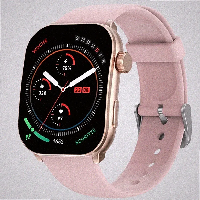 Gard Pro Health Smartwatch 3 – Gebogenes Display, 110+ Sportmodi, IP68