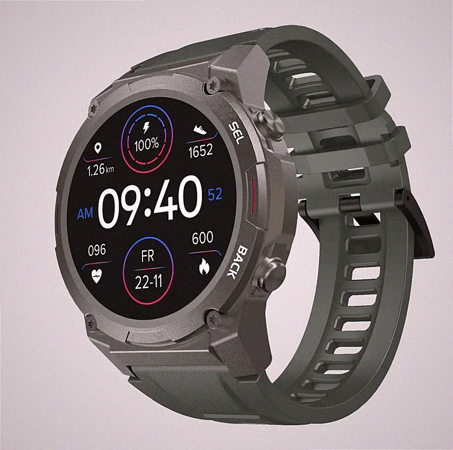 Sprachsteuerung Outdoor-Smartwatch