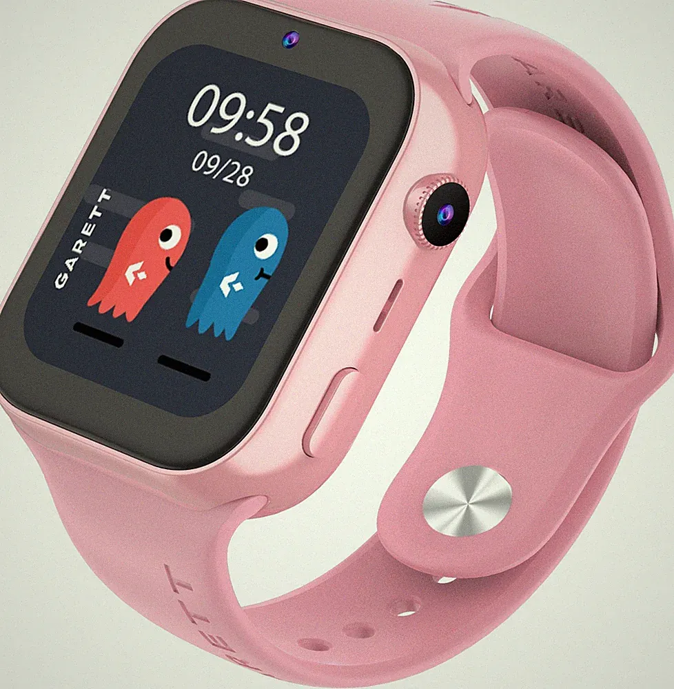 Garett Kids Twin 2 4G Pink Smartwatch (TWIN_2_4G_PNK)