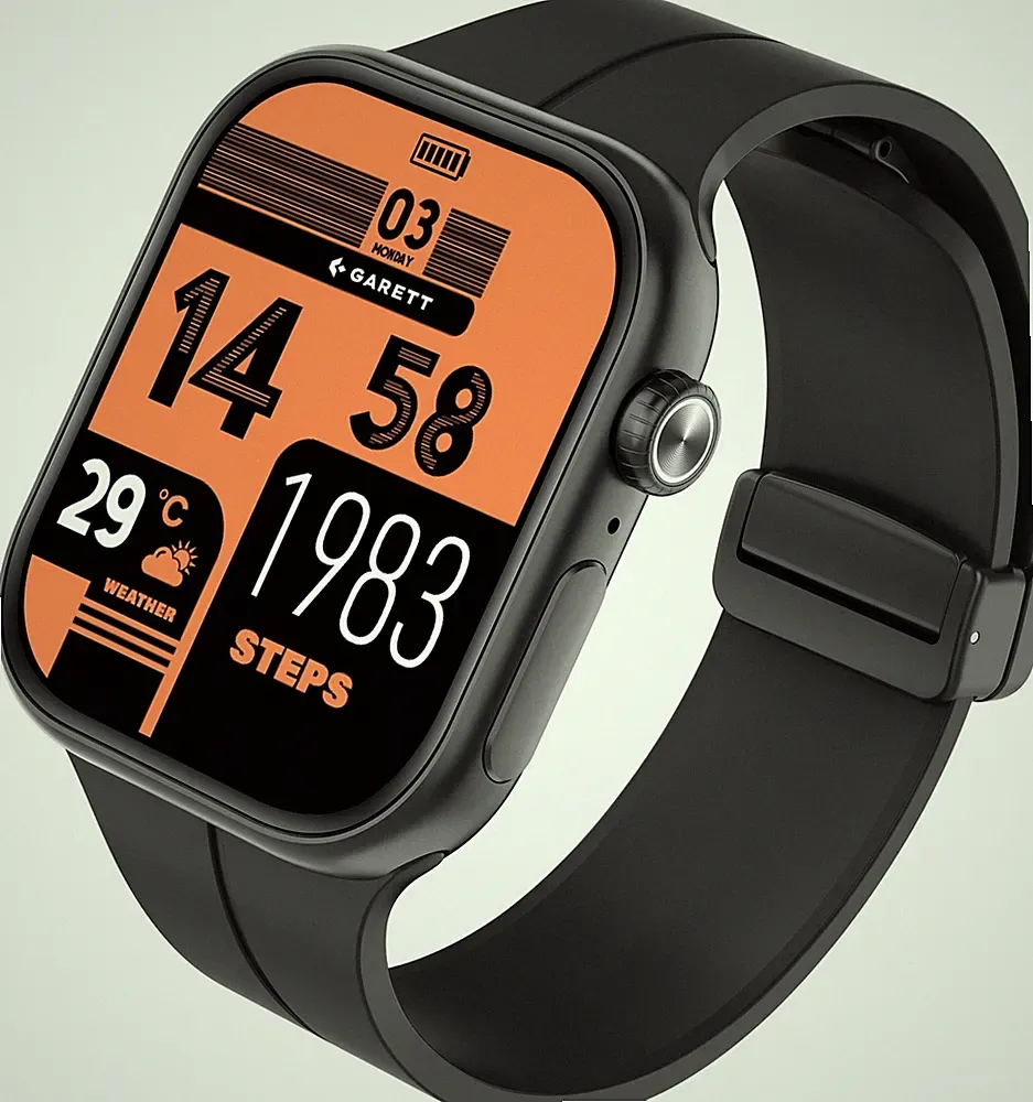 Garett Next AI 4G Schwarze Kinder-Smartwatch (NEXT_BLACK)
