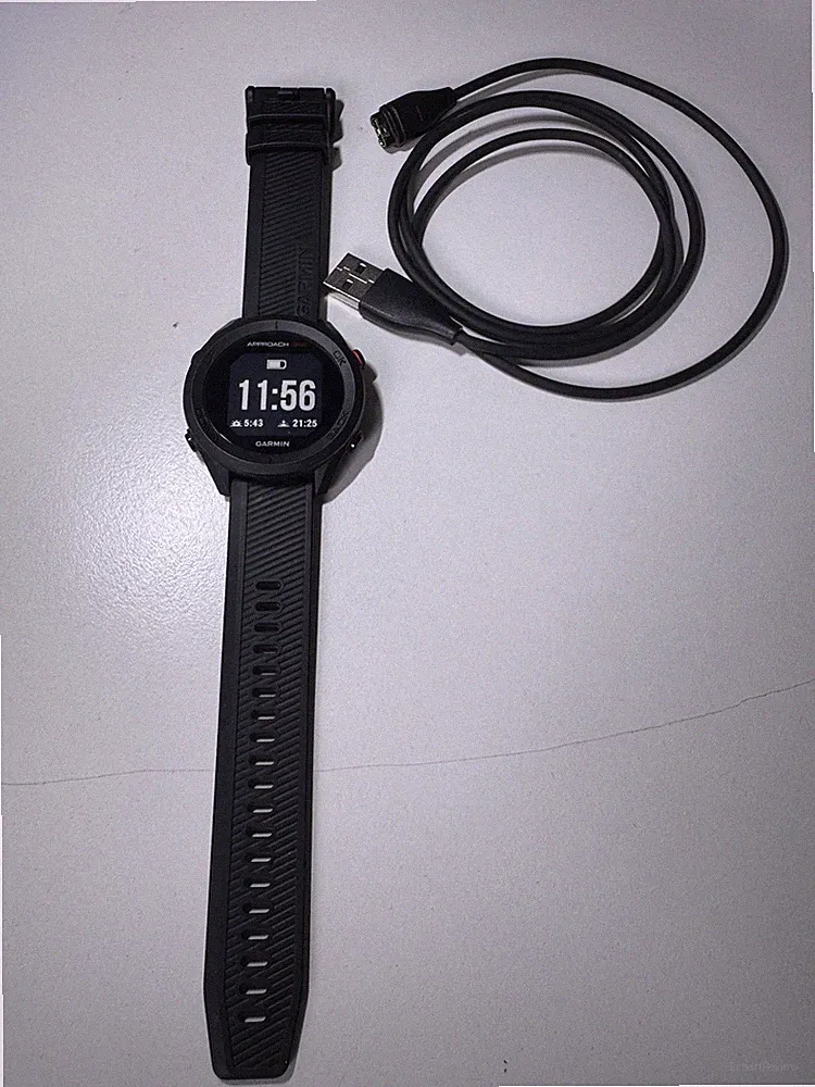 Garmin Approach S12 GPS Golfuhr Smartwatch Schwarz inkl. Ladekabel