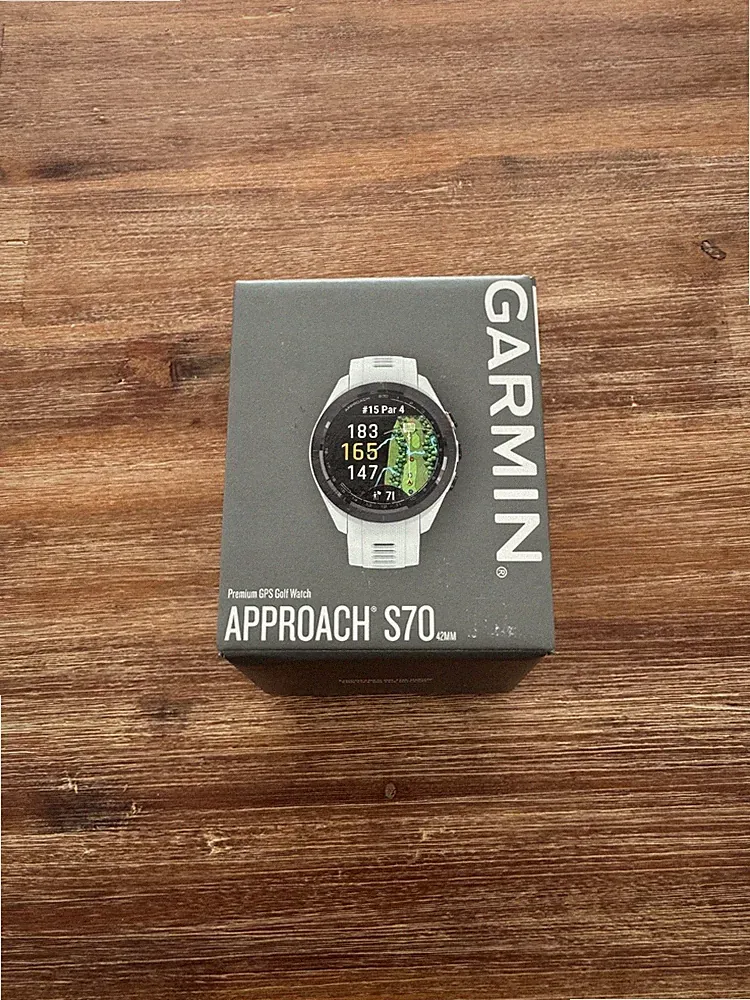 Garmin Approach S70 in weiß neu und unbenutzt – Premium GPS Golf Smartwatch