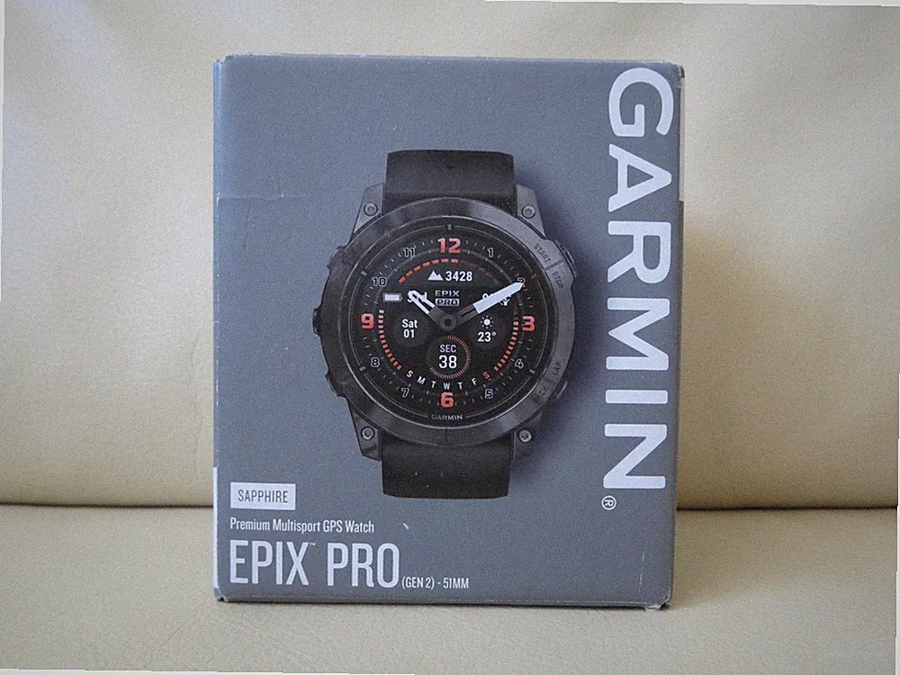 Garmin Epix Pro Gen 2 Sapphire Titan 51mm Black MultiSport Watch - New in Box !!