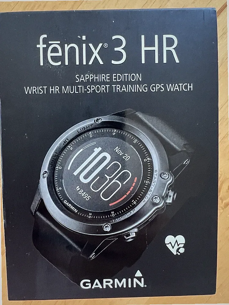 Garmin Fenix 3 HR Saphir