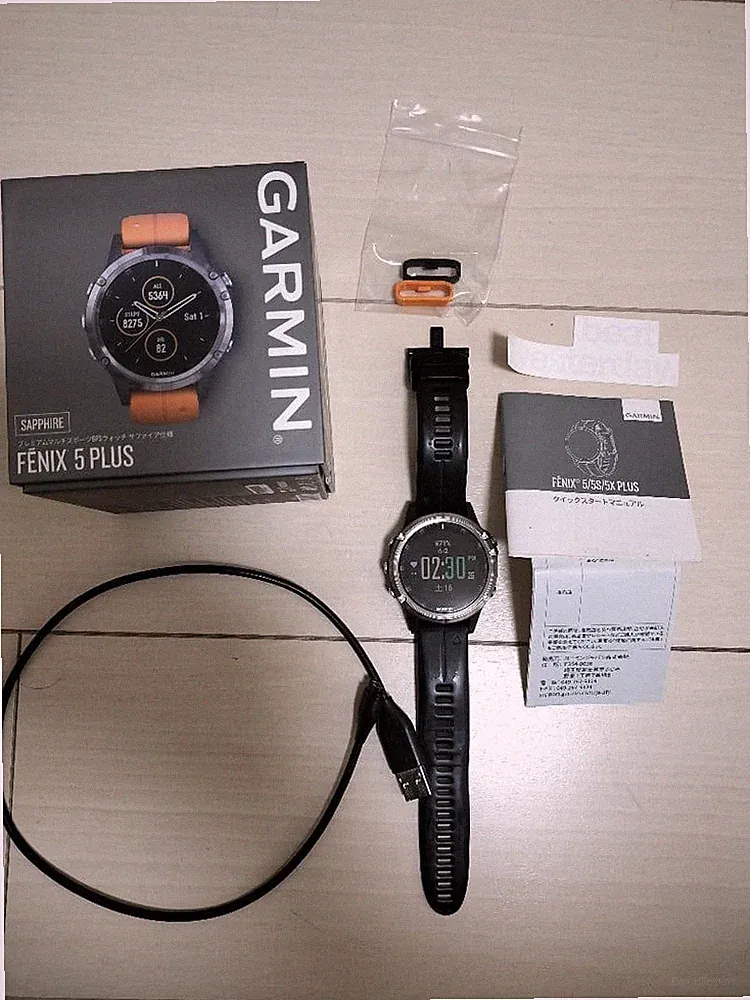 Garmin Fenix 5 Plus Sapphire Smartwatch Multifunktions-GPS aus Japan