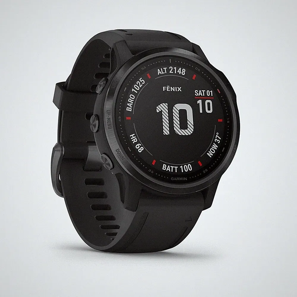 Garmin Fenix 6S PRO GPS Smart Watch Uhr 42mm OVP Multisport Schwarz Händler