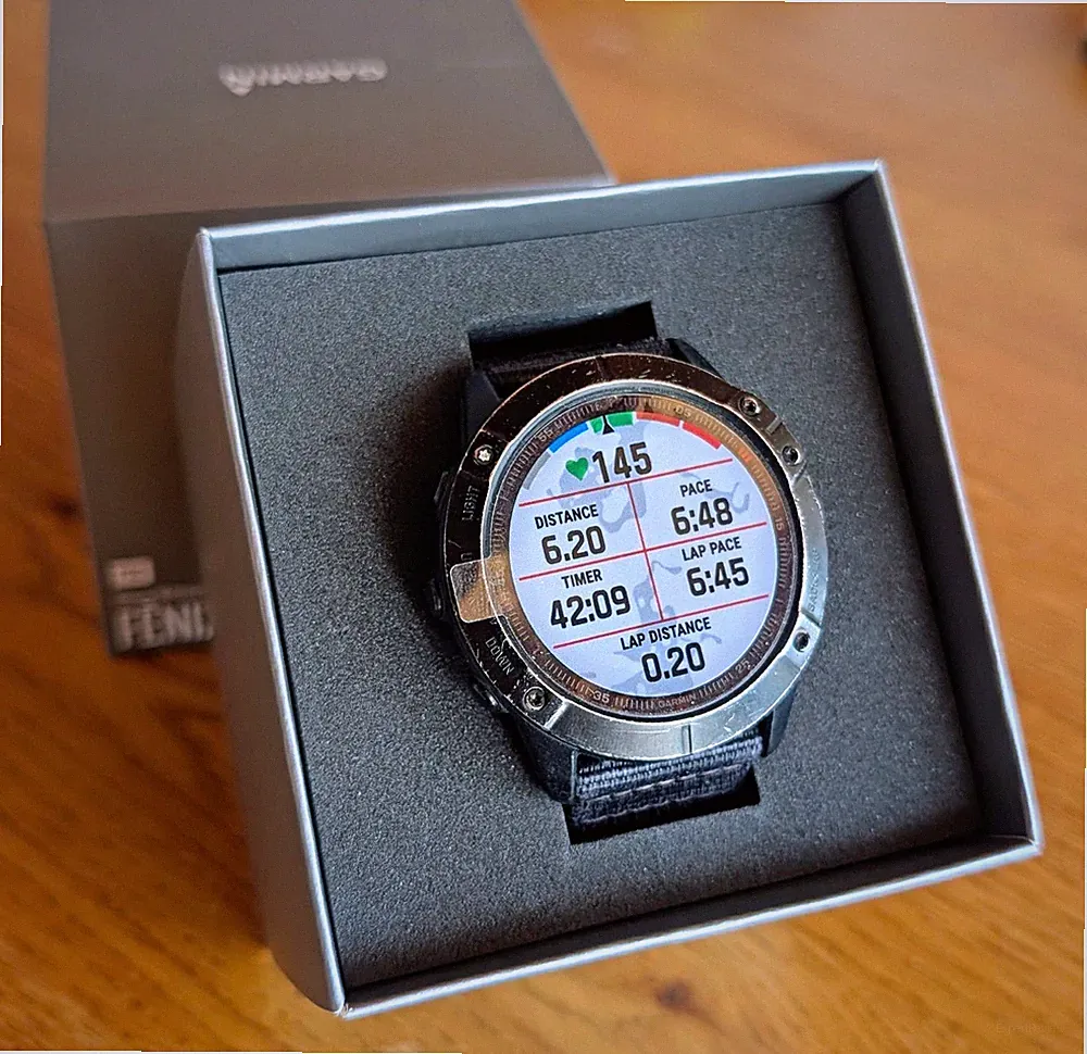 Garmin Fenix 6X Pro GPS-Multisport-Smartwatch – voll funktionsfähig – OVP