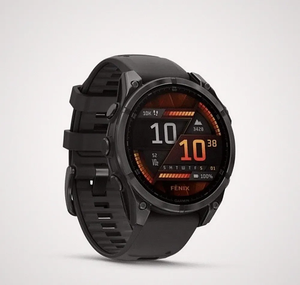 GARMIN FENIX 7 PRO SOLAR Smartwatch Silikon, 125-208 mm, Schwarz