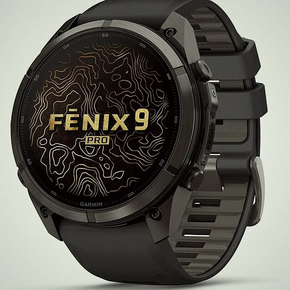 Garmin fenix 9 Pro GPS Smartwatch 51mm Schwarz/Kieselgrau Saphir AMOLED...