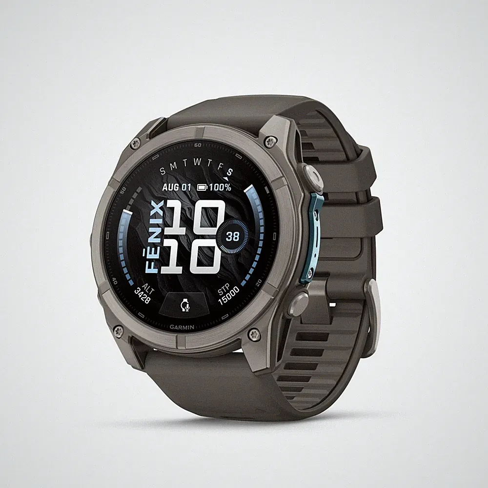 Garmin Fenix 9 Smartwatch 43mm Pebble Gray Sapphire AMOLED Sport...
