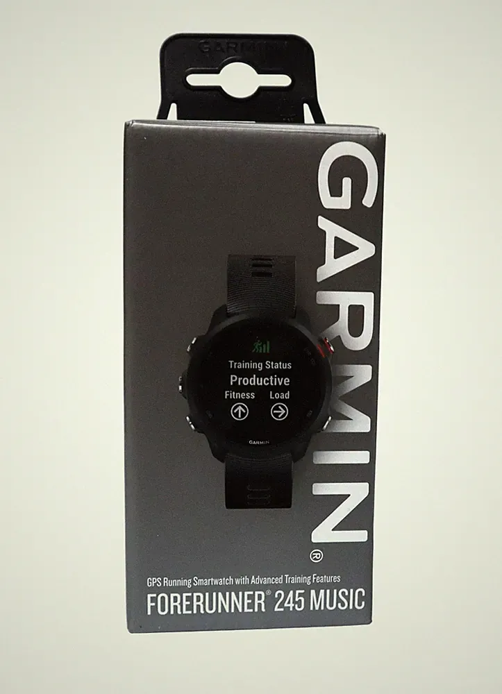 Garmin Forerunner 245 Music GPS Laufuhr Smartwatch Schwarz WLAN Bluetooth