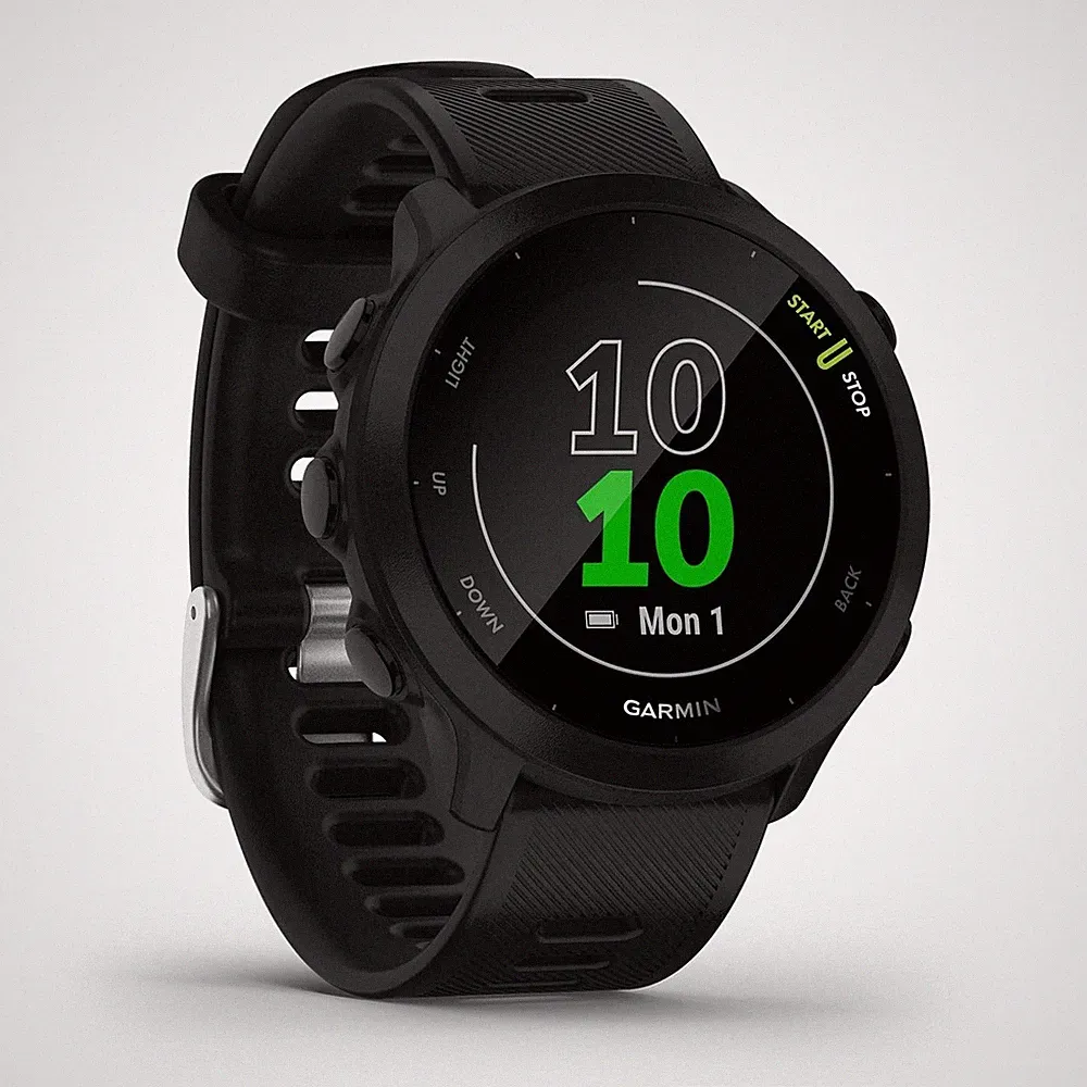 Garmin Forerunner 55 | GPS-Lauf-Smartwatch | Schwarz - BRANDNEU
