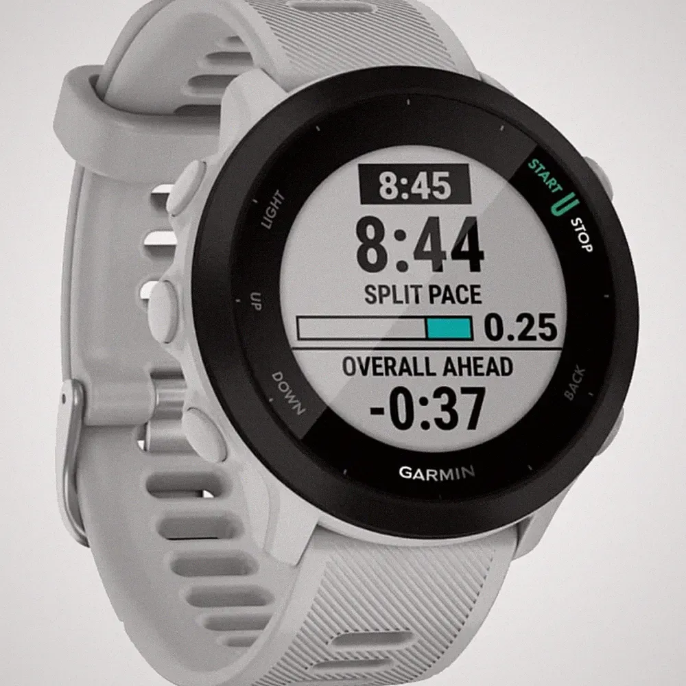 Garmin Forerunner 55, Smartwatch, hellgrau