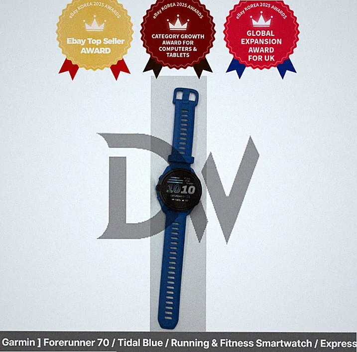 [ Garmin ] Forerunner 70 / Tidal Blue / Lauf- & Fitness-Smartwatch / Express