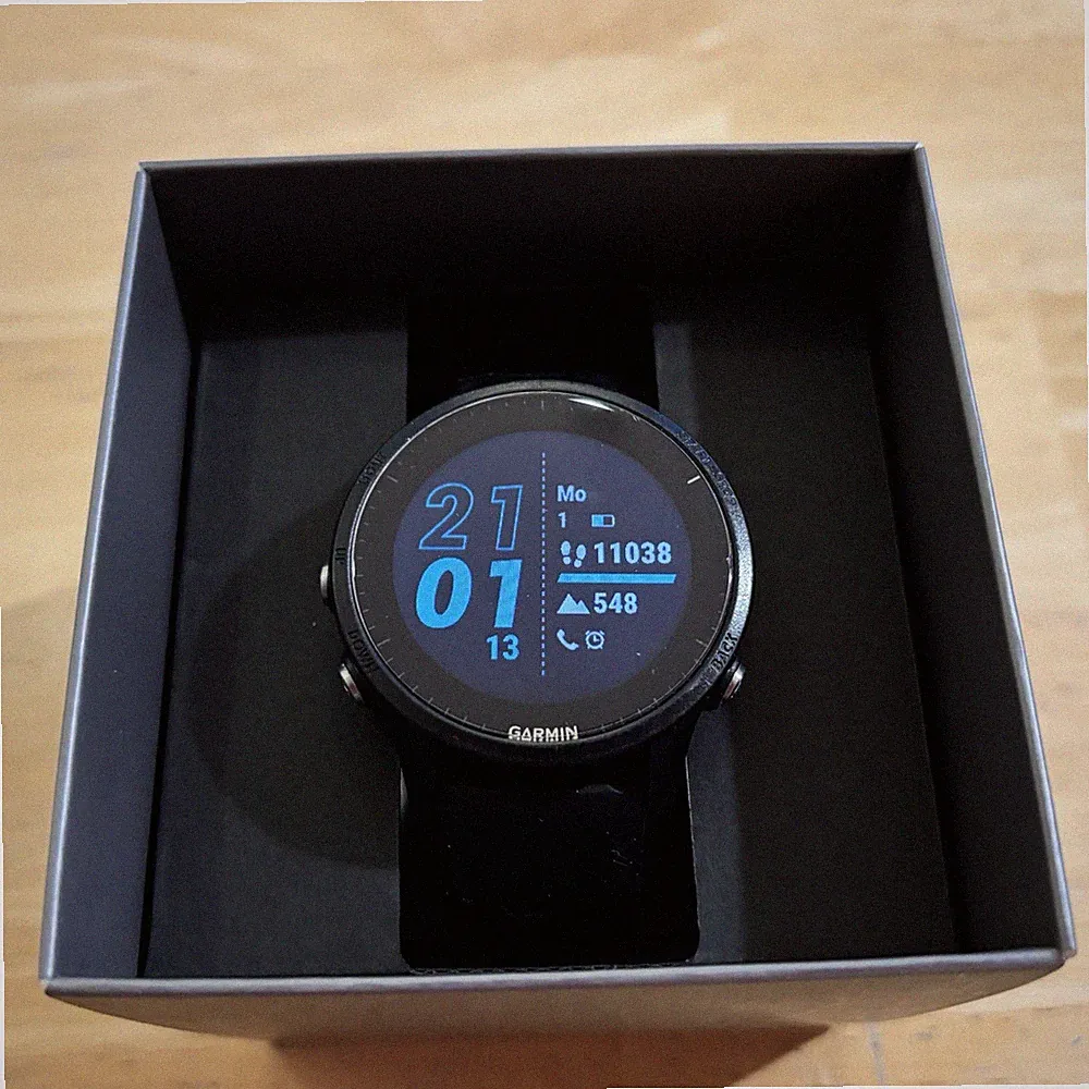Garmin Forerunner 955 Fitness Smartwatch Schwarz OVP Fitnessuhr GPS