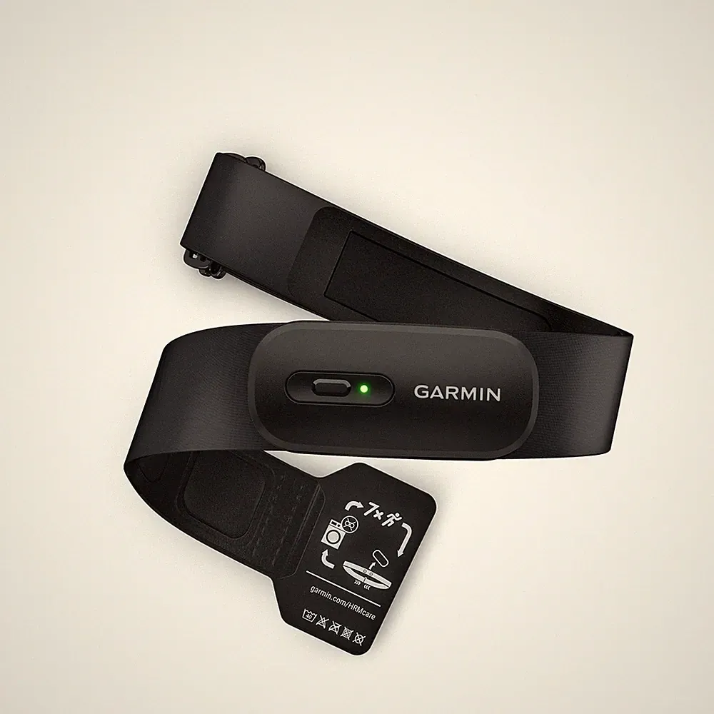 Garmin HRM 200 - Herzfrequenz-Brustgurt zur Messung präziser Herzfrequenz- und H