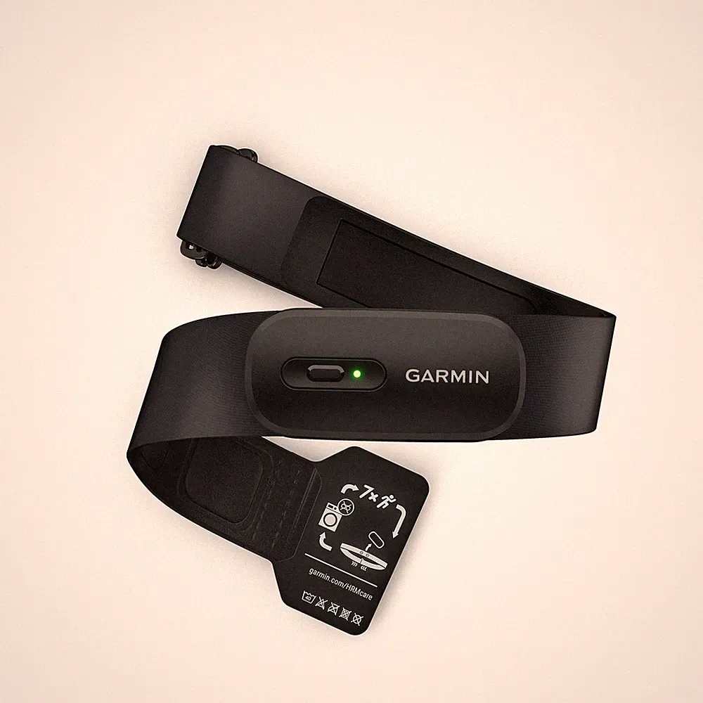 Garmin HRM 200 - Herzfrequenz-Brustgurt zur Messung präziser Herzfrequenz- und H