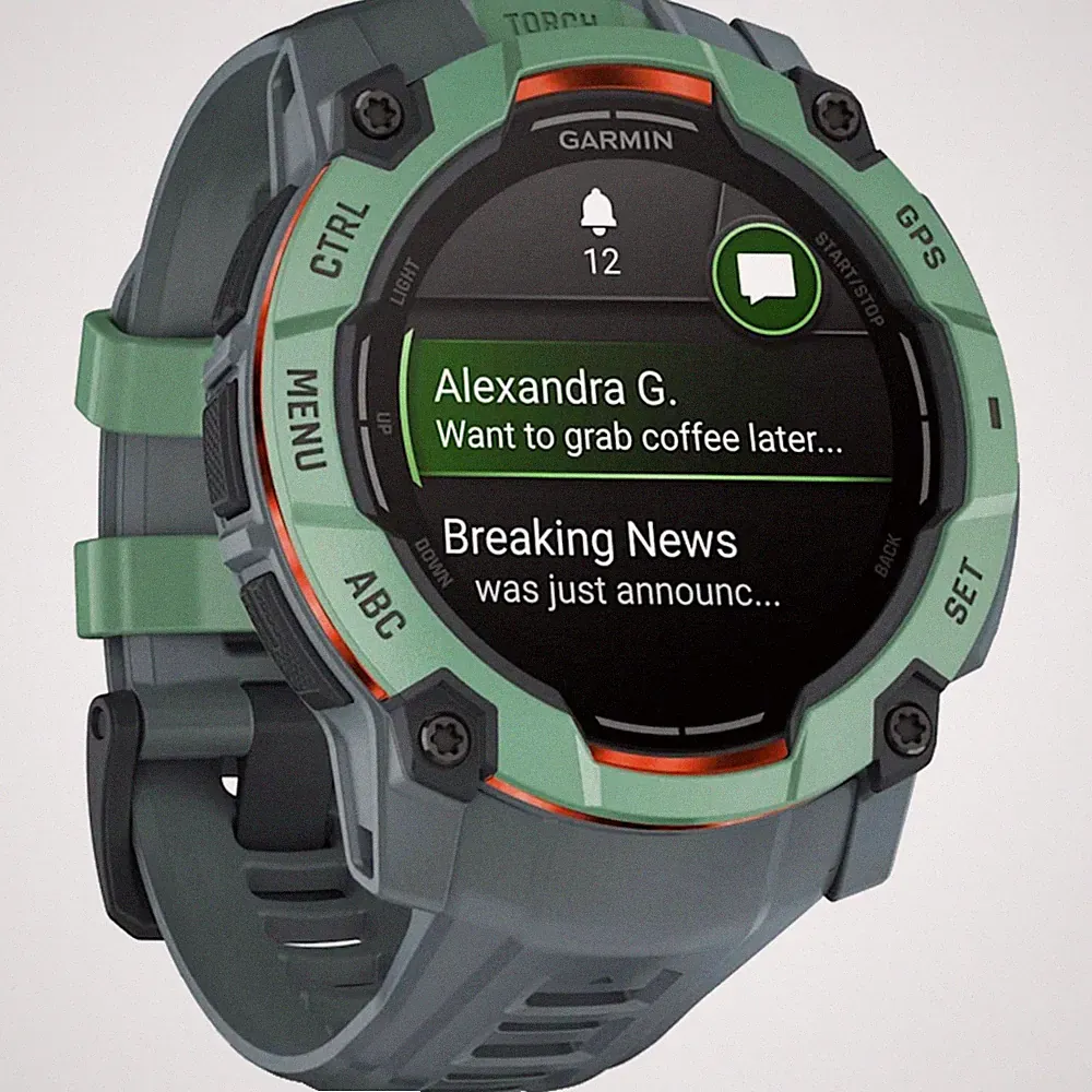 Garmin Instinct 3 - 50 mm, AMOLED, Smartwatch