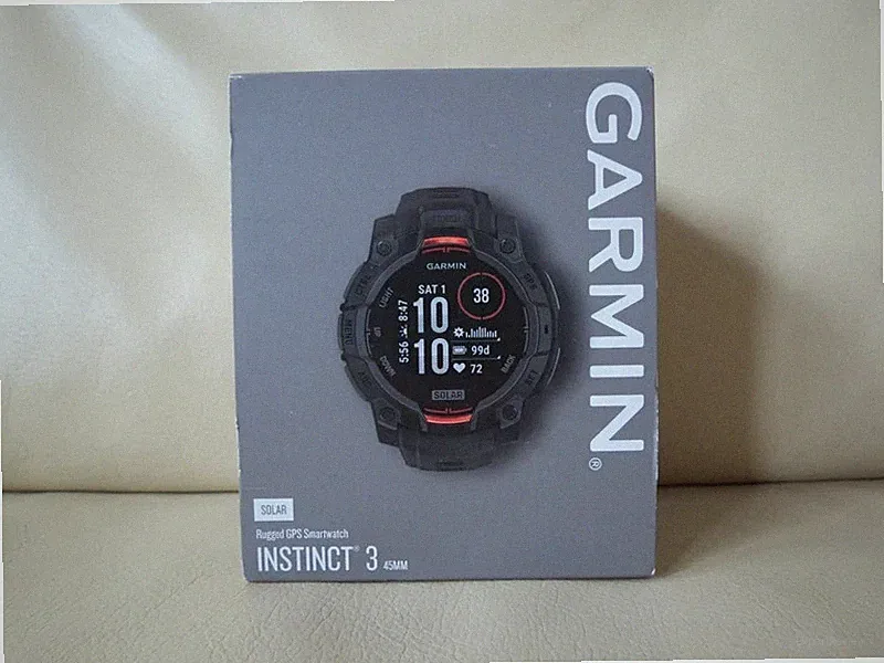Garmin Instinct 3 Solar Black 45mm MultiSport Watch - New in Box !!
