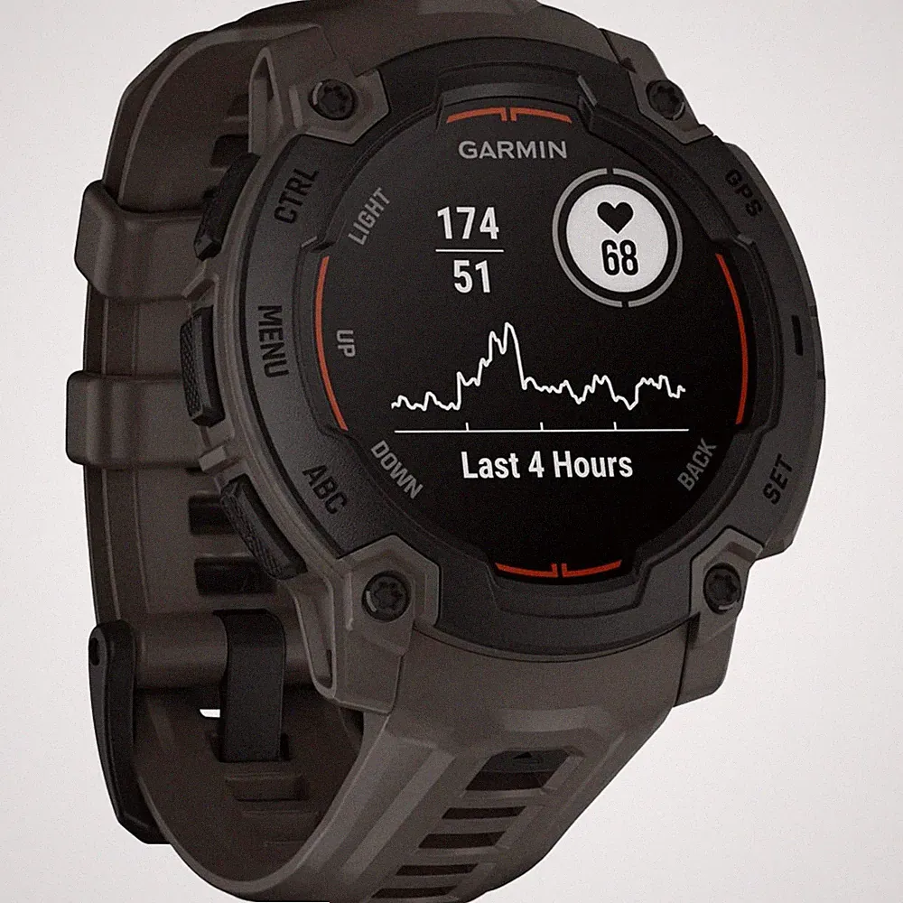 Garmin Instinct E, Smartwatch, schwarz
