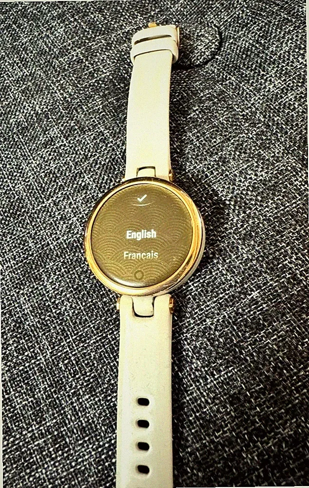 Garmin Lily Sport Smartwatch GPS Fitness Tracker Nicht Japanisch Ver Gebraucht