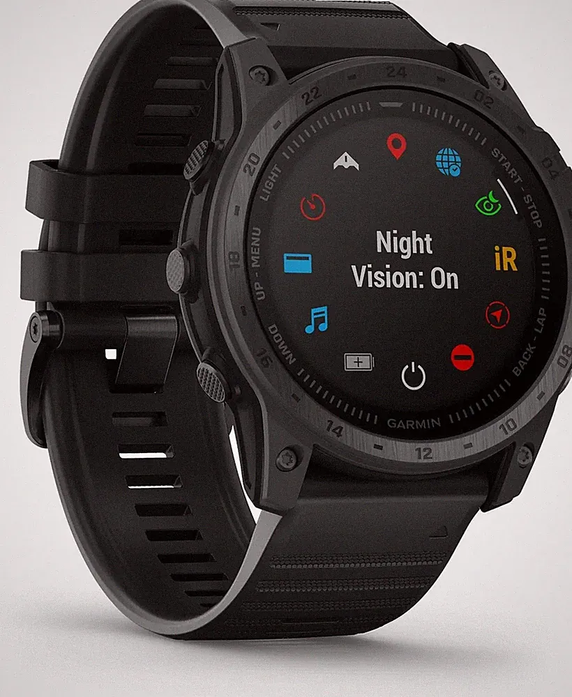 Garmin Sportuhr Smartwatch TACTIX 7 Schwarz GPS Uhr Saphirglas Titan Onesize