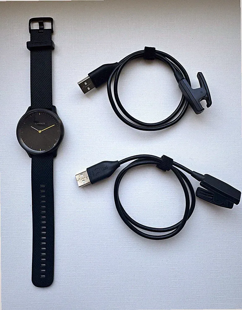 Garmin vívomove HR Hybrid Smartwatch Herzfrequenz Fitness Tracker schwarz