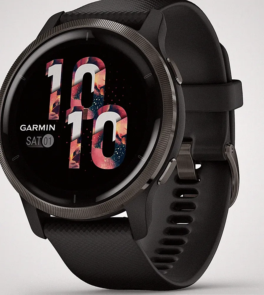 Garmin Venu 2 Smartwatch 45 mm schwarz B WARE Retoure Gebraucht